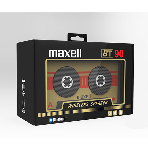 maxell Bluetoothワイヤレススピーカー MXSP-BT90GD - スピーカー