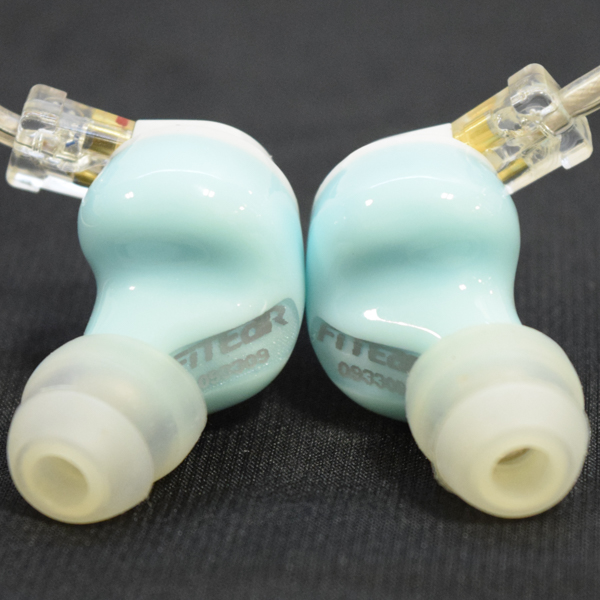 FitEar Parterre Type-S White Mint +ケーブル - ヘッドフォン/イヤフォン