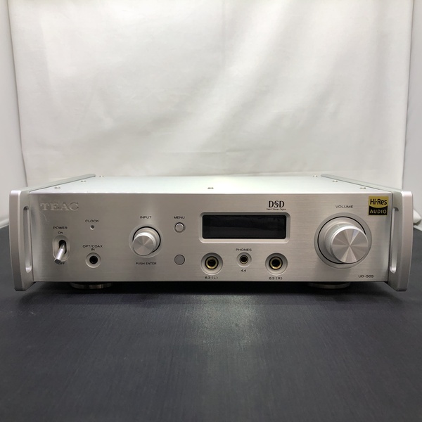 TEAC ヘッドホンアンプ(ブラック) UD-505-B イヤホン、ヘッドホン