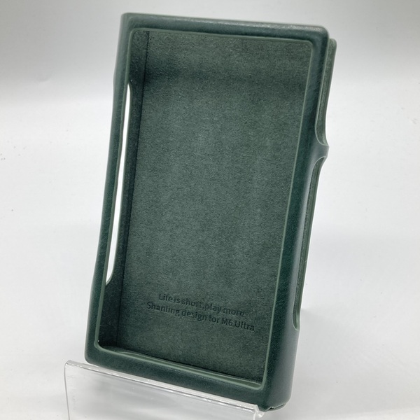 SHANLING シャンリン 【中古】M6 Ultra 専用レザーケース Green