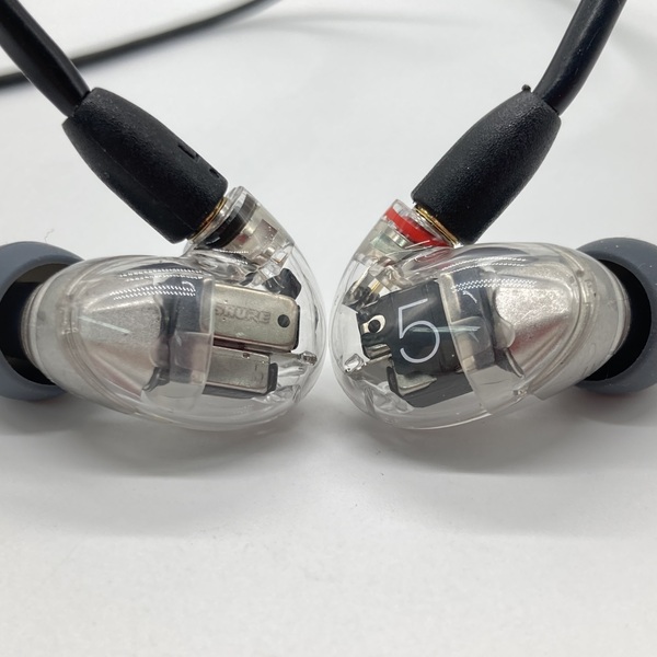 shure aonic5 クリア SE53BACL+UNI-A - イヤホン