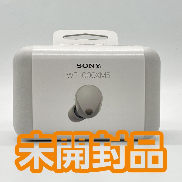 ソニーワイヤレスイヤホンWF-1000XM5プラチナシルバー新品未開封テレビ・オーディオ・カメラ