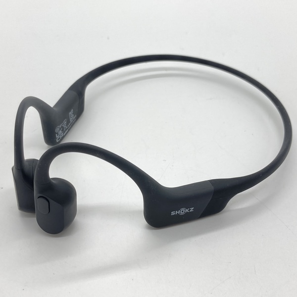 SHOKZ OPENRUN BLACK SKZ-EP-000003 - ヘッドフォン/イヤフォン