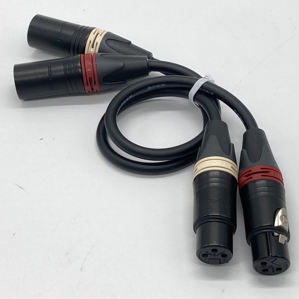 中古】CANARE カナレ L-4E6S 2本ペア XLR 3Pin オスーメス【名古屋