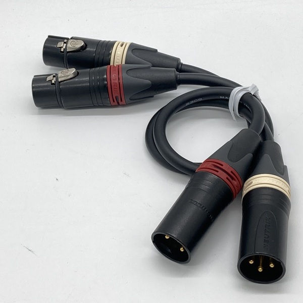 中古】CANARE カナレ L-4E6S 2本ペア XLR 3Pin オスーメス【名古屋