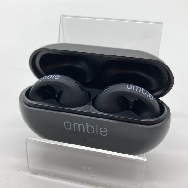 オフクーポン付 ambie/AM-TW01/BC Black【BTワイヤレスイヤホン