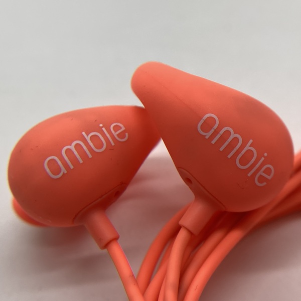 ambie アンビー 【中古】ambie sound earcuffs （Stamp Orange