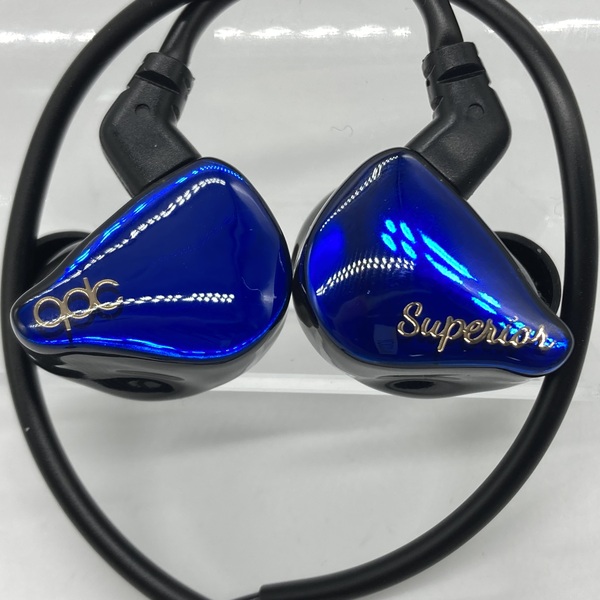 qdc SUPERIOR Azure Blue - イヤホン