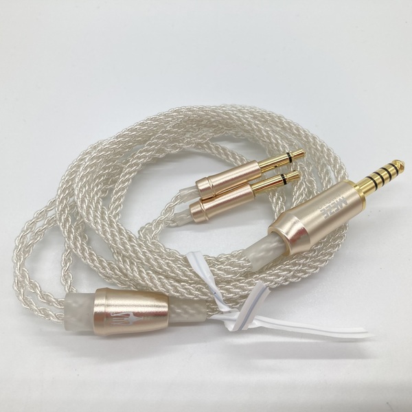 Meze Audio メゼオーディオ 【中古】99Classics/99Neo 4.4mm アップグレードバランスケーブル シルバー (1.2m)  【M99-4.4】【秋葉原】 / e☆イヤホン