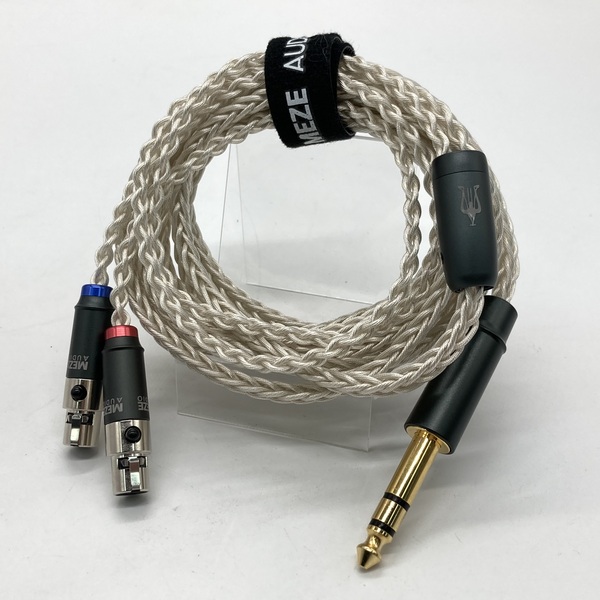 Meze Audio メゼオーディオ 【中古】Empyrean 6.3mm PCUHD アップグレードケーブル シルバー (2.5m)  【MEM-S6.3】【秋葉原】 / e☆イヤホン