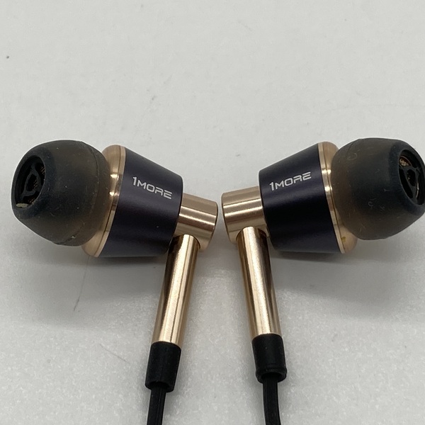 1MORE ワンモア 【中古】E1001 Triple-Driver In-Ear Headphones ゴールド【日本橋】 / e☆イヤホン