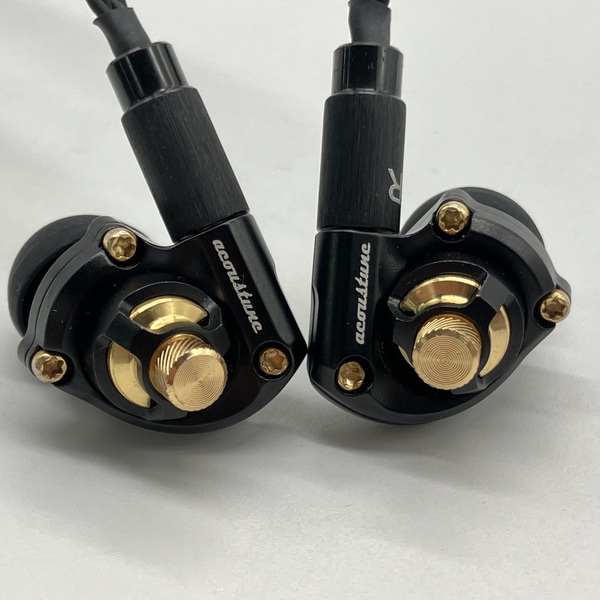 Acoustune アコースチューン 【中古】HS1657CU Mat Black&Gold 【ACO-HS1657CU-BLK】【仙台】 / e☆ イヤホン