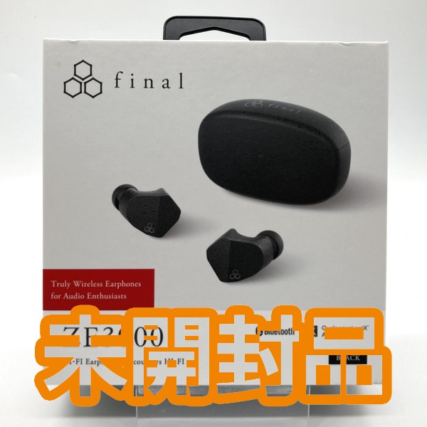 final ファイナル 【中古】ZE3000 ブラック 【FI-ZE3DPLTW-BLACK】【秋葉原】 / e☆イヤホン