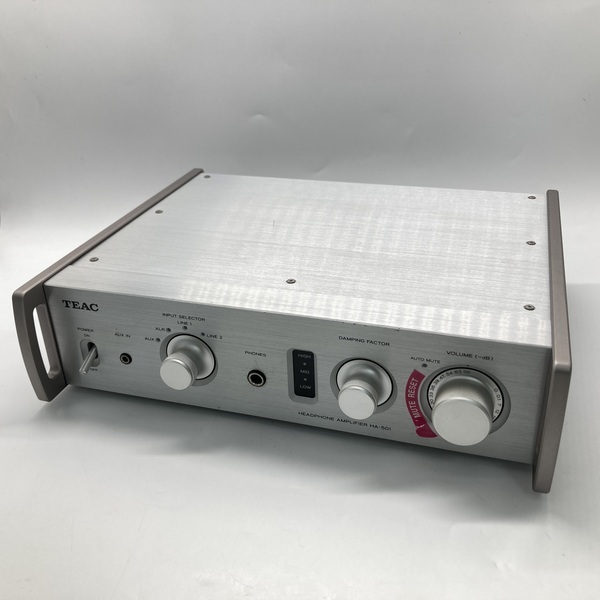 TEAC ティアック 【中古】HA-501-S(シルバー)【日本橋】 / e☆イヤホン