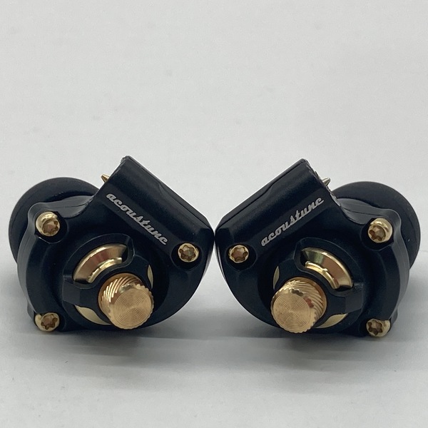 Acoustune アコースチューン 【中古】HS1657CU Mat Black&Gold 【ACO-HS1657CU-BLK】【日本橋】 / e☆ イヤホン