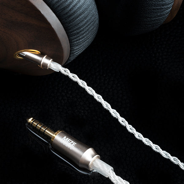 【アウトレット】99Classics/99Neo 4.4mm アップグレードバランスケーブル シルバー (1.2m) 【M99-4.4】