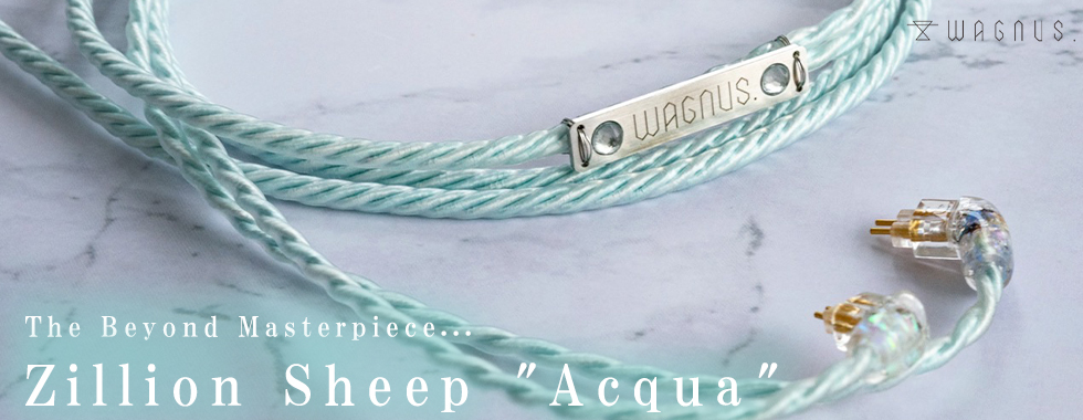 【美品】WAGNUS Zillion Sheep Acqua 2pin4.4mm