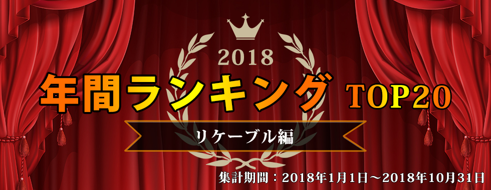 2018年の年間ランキング カスタムIEM編