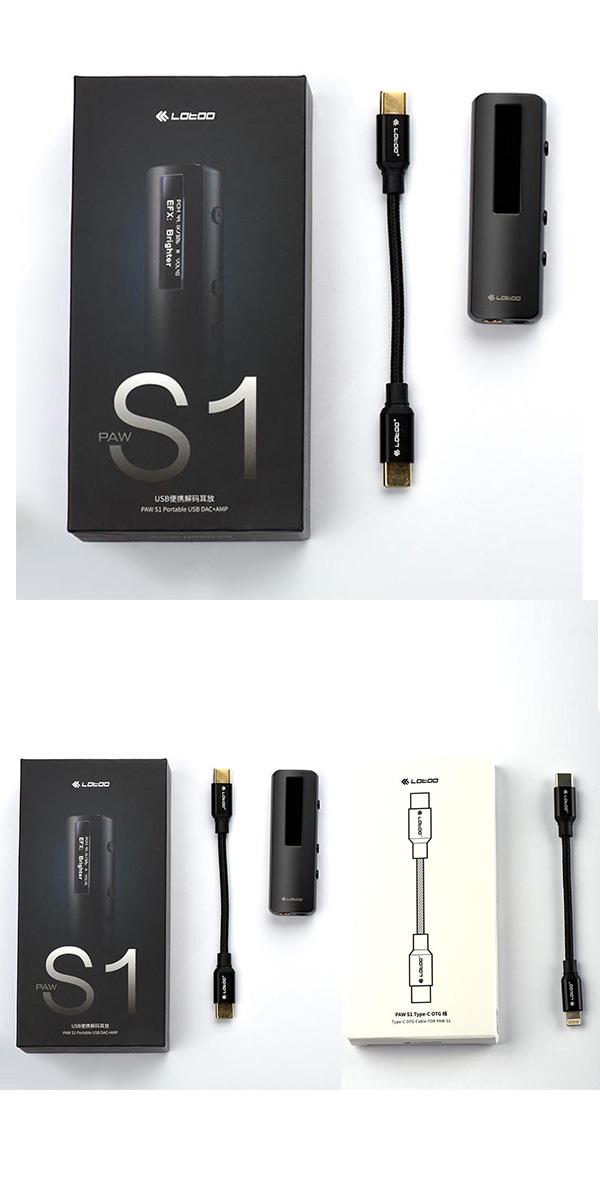 Lotoo PAW S1 DAC USB-C to Lightning ケース付 - アンプ